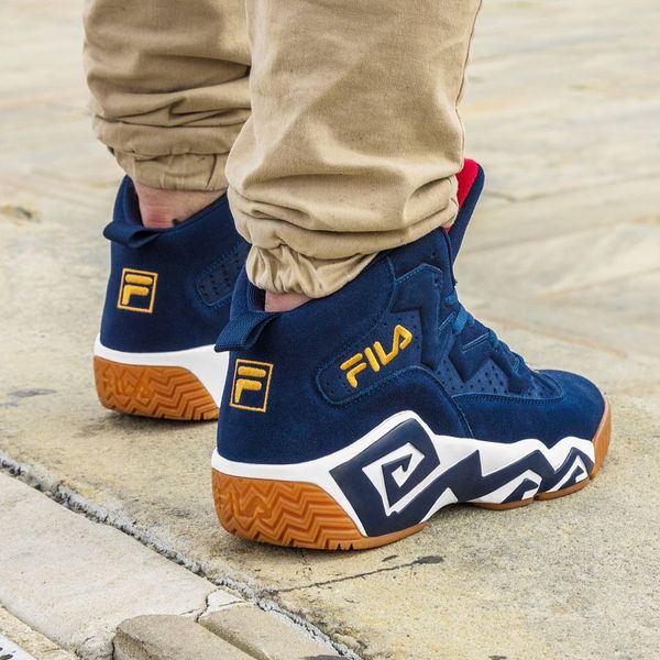 fila electrove leather & mesh sneakers