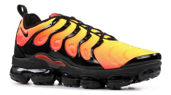 vapormax plus red orange yellow